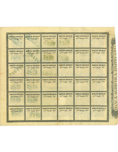 1872 - BANCA AGRICOLA IPOTECARIA - 1 AZIONE - NAPOLI 2