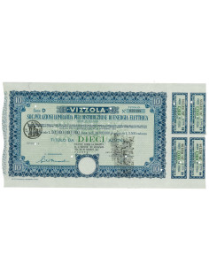 1961 - VIZZOLA SOC. PER AZIONI PER LA DISTRIBUZIONE DI...