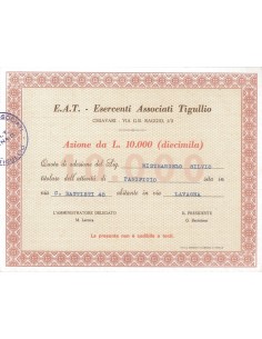 E.A.T. - ESERCENTI ASSOCIATI TIGULLIO - UNA AZIONE