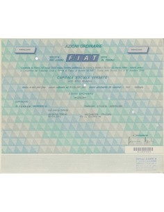 FIAT - 10 AZIONI ORDINARIE - TORINO 1983