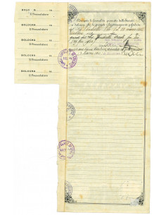 1882 - BANCA POPOLARE DI CREDITO IN BOLOGNA - UNA AZIONE... 2