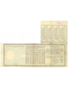 1923 - CERTIFICATO DA LIRE 200 - OBB. DELLE VENEZIE - ROMA 2