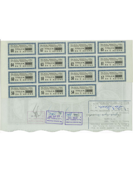 1955 - BONAVITA 1 AZIONE - FORLI'