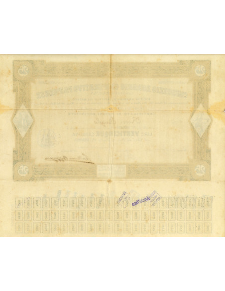 1920 - CONSORZIO AGRARIO COOP. PARMENSE lire 25 - PARMA