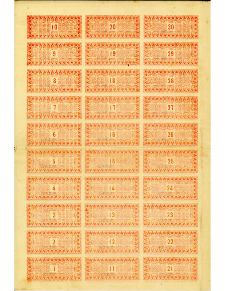 1888 - TRAMWAYS SICILIENS - AZIONE DA 500 FRS