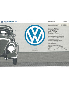 1991 - VOLKSWAGEN - 10 AZIONI