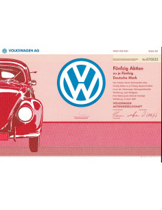 1991 - VOLKSWAGEN - 50 AZIONI