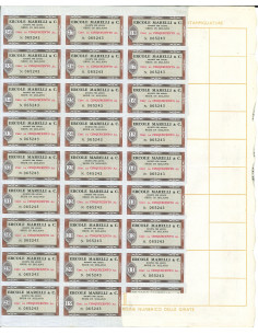 1973 - ERCOLE MARELLI & C. SPA - 500 AZIONI - MILANO 2