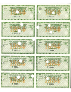 BTP POLIENNALI SERIE 230 50000 LIRE ROMA 1979 2