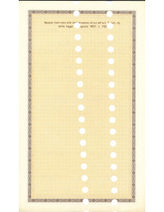 1963 - CERT. NOMINATIVO 5% - DEB. REGNO D'ITALIA 2