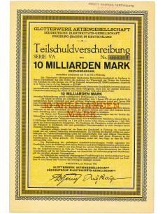 1924 - GLOTTERWERK AG SUDDEUTSCHE...