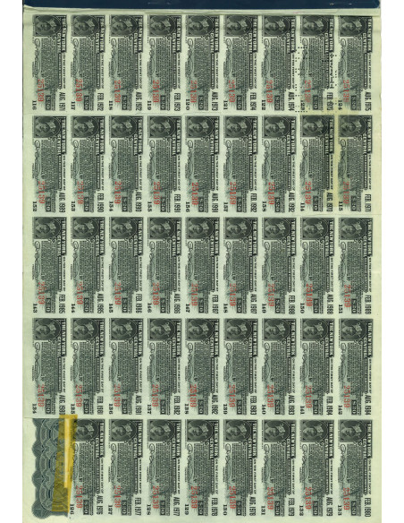 1913 - THE NEW YORK CENTRAL RAILROAD COMPANY BOND $ 1.000