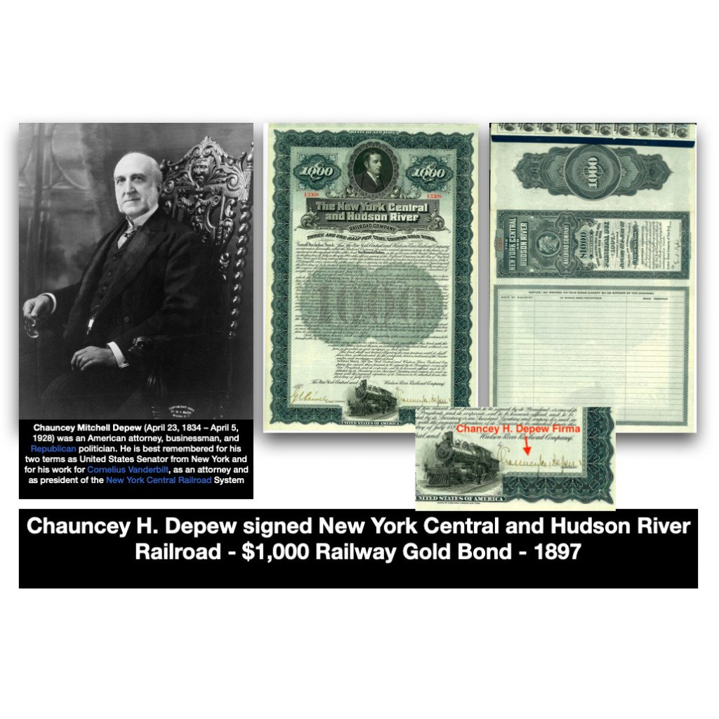 1897 - THE NEW YORK CENTRAL AND HUDSON RIVER...