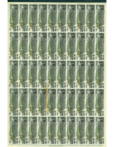 1930 - THE NEW YORK CENTRAL AND HUDSON RIVER RAILROAD COMP. 1000 DOLLARI