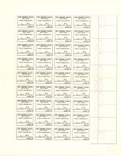 1979 - IMMOBILIARE GALLIA - AZIONI NOMINATIVE - MILANO 2
