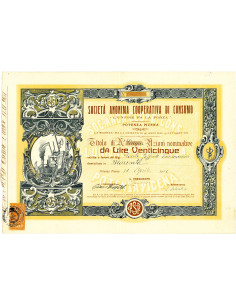 1924 - COOPERATIVA DI CONSUMO L'UNIONE FA LA FORZA 5...