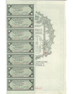 1934 - PRESTITO REDIMIBILE 3,50% - LIRE 4.000 (Vittorio... 2