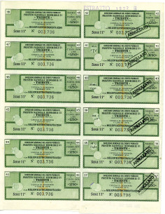 1955 - PRESTITO NAZIONALE REDIMIBILE 5% - TRIESTE... 2