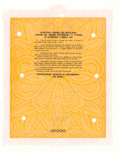 1969 - BUONI DEL TESORO NOVENNALI 5% - 20.000 LIRE - ROMA... 2
