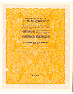 1968 - BUONI DEL TESORO NOVENNALI 5% - 20.000 LIRE - ROMA... 2