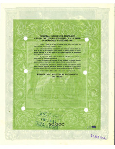 1959 - BUONI DEL TESORO NOVENNALI 5% - 50.000 LIRE - ROMA... 2