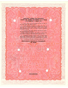 1964 - BUONI DEL TESORO NOVENNALI 5% - 10.000 LIRE - ROMA... 2