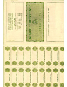 1940/02 - BUONO DEL TESORO NOVENNALE A PREMI 5% LIRE 500... 2