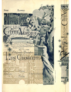 1895 - CITTA' DI VERONA PRESTITO AL 4 1/2 % - VERONA