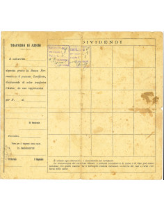 1936 - BANCA FERRANDINESE - CERTIFICATO DEFINITIVO DI... 2