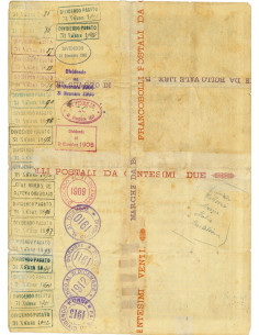 1884 - BANCA POPOLARE DI CASTELFRANCO-VENETO Lire 50 2
