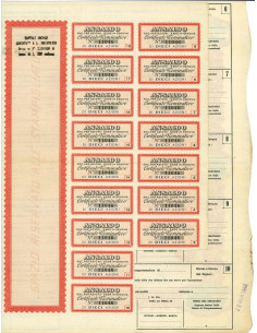 1946 - ANSALDO SOC. PER AZIONI 10 AZIONI - GENOVA 2