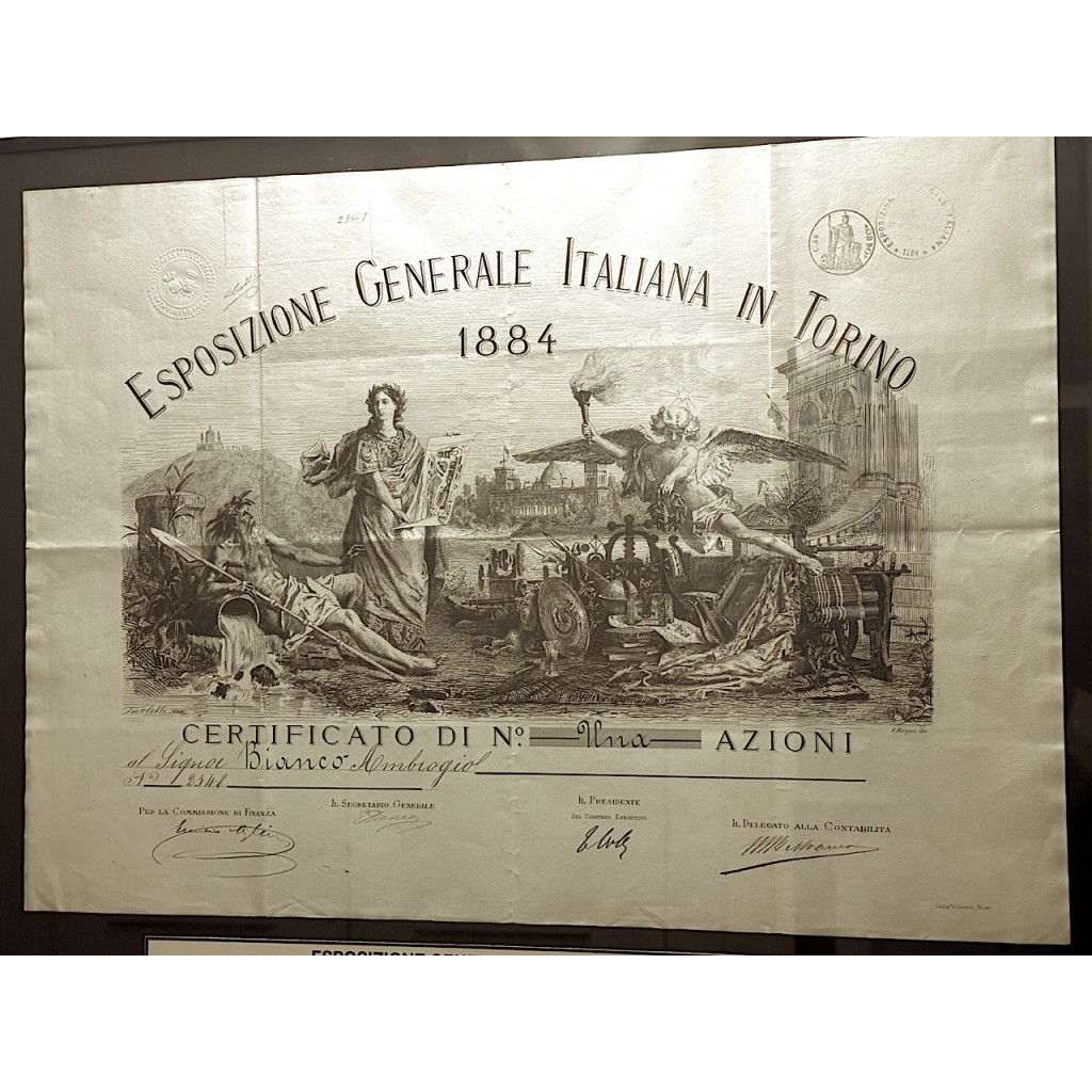 1884 - ESPOSIZIONE GENERALE ITALIANA IN TORINO...