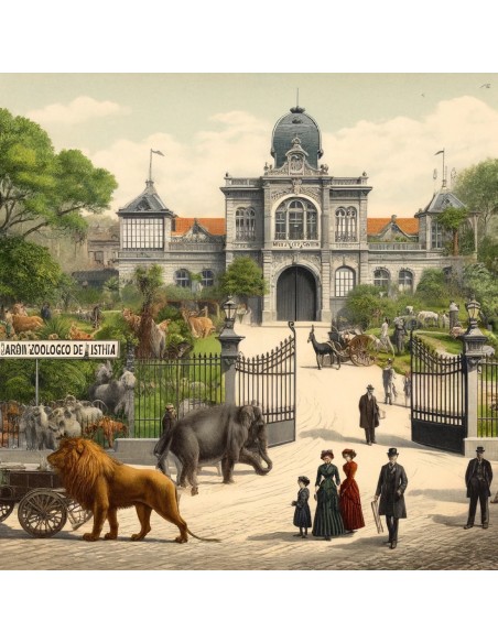 1904 - JARDIM ZOOLOGICO E D'ACCLIMACAO EM PORTUGAL - 1 AZIONE