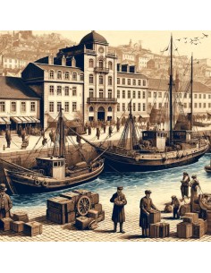 EXTRELA DE PORTUGAL EMPRESA DE PESCA - 1 AZIONE - 1923 2