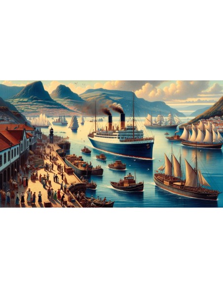 1920 - CARREGADORES ACOREANOS COMPANHIA DE NAVEGACAO - 1 AZIONE