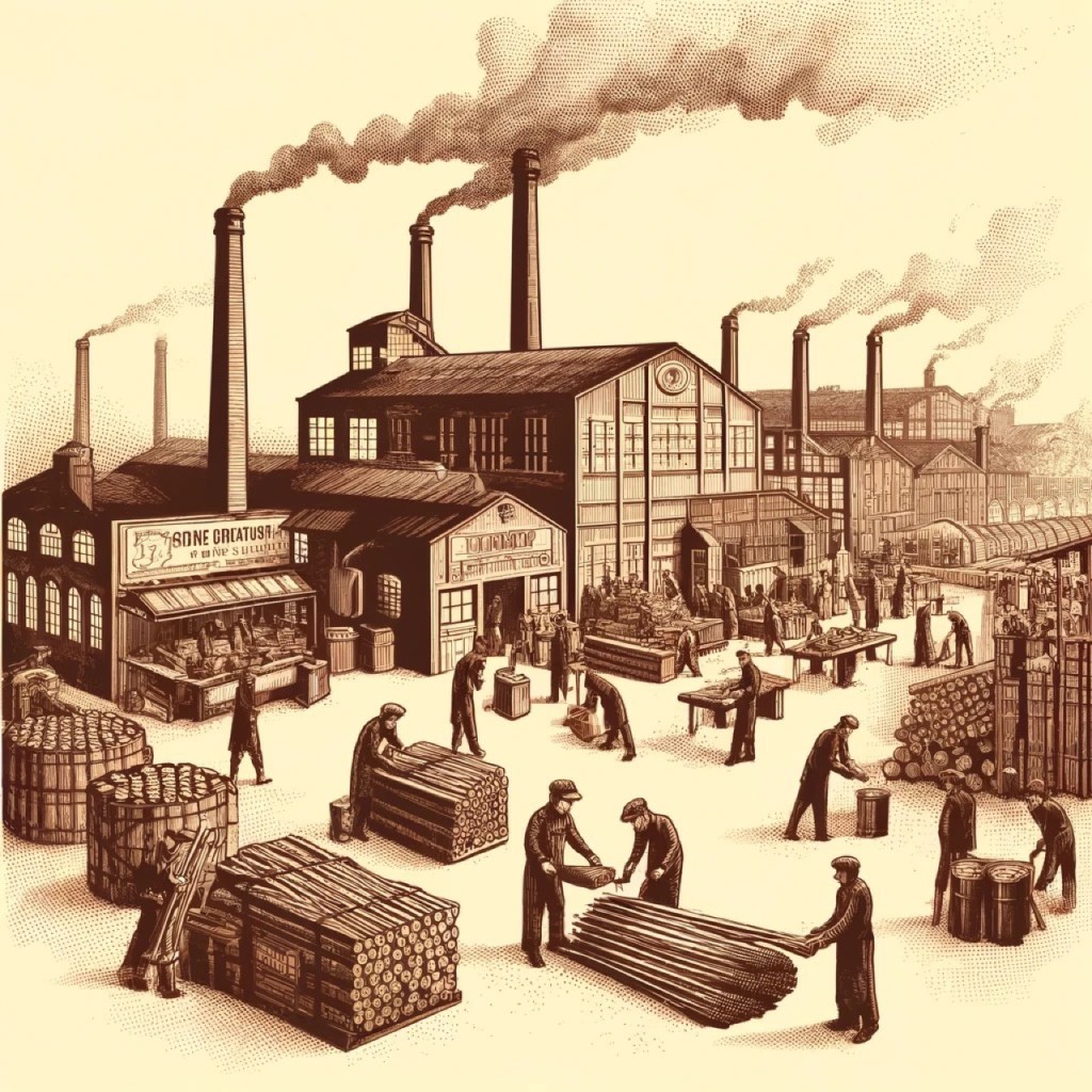 1924 - THE MATCH AND TOBACCO TIMBER SUPPLY...