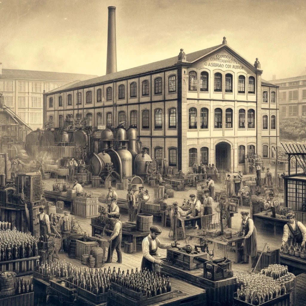 1920 - COMPANHIA DAS FABRICAS DE GARRAFAS NA...