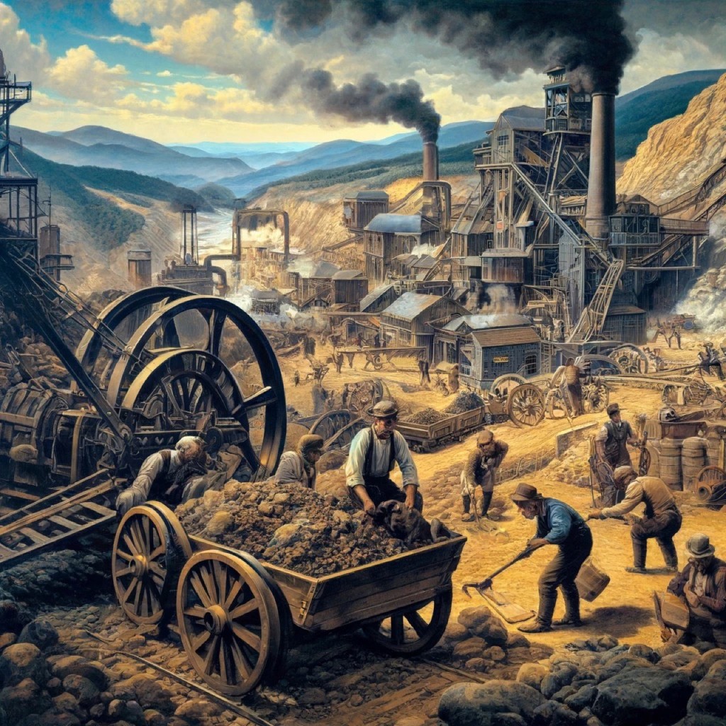 1876 - COMPANHIA DE MINAS E FUNDICAO DE CHUMBO...