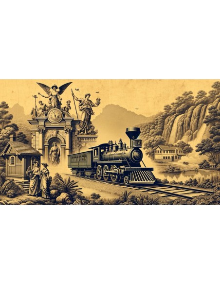 1879 - CAMINHOS DE FERRO PORTUGUESES DE BEIRA ALTA - 1 OBBLIGAZIONE