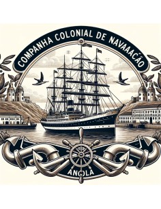 COMPANHIA COLONIAL DE NAVEGACAO - 100 AZIONI - 1922 2