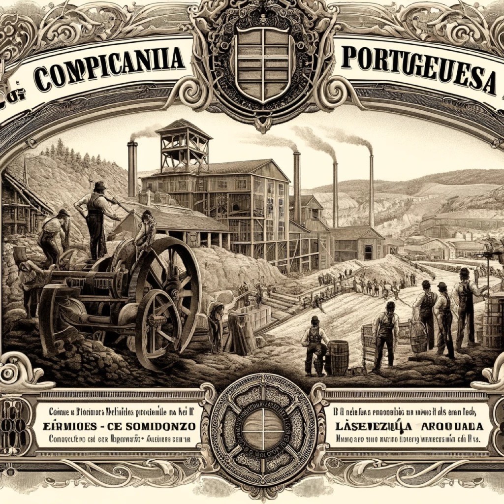 1882 - COMPANHIA PORTUGUEZA DAS MINAS DE...