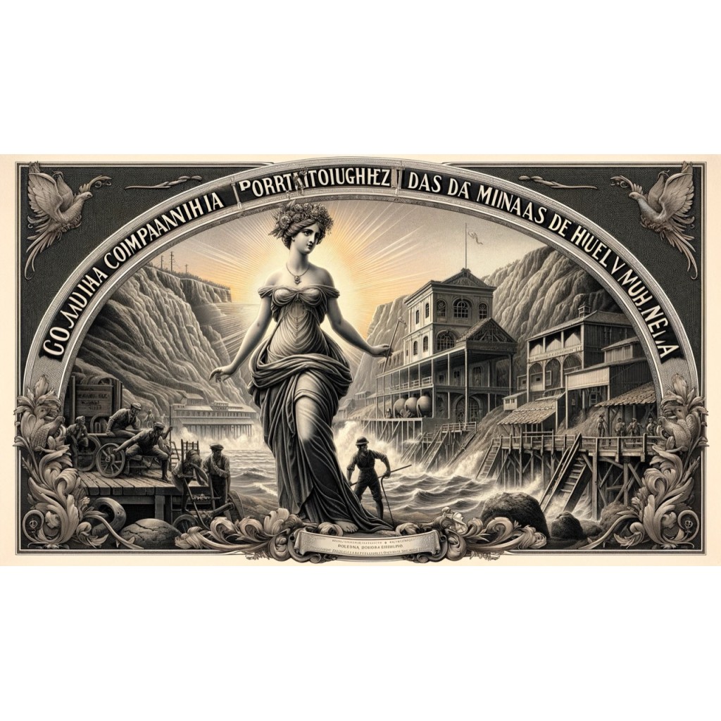 1884 - COMPANHIA PORTUGUEZA DAS MINAS DE HUELVA...