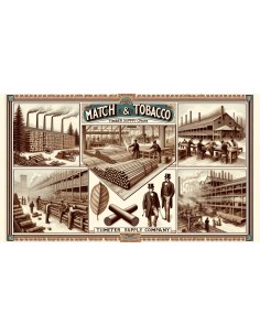 THE MATCH AND TOBACCO TIMBER SUPPLY COMPANY 10 AZIONI 1926 2