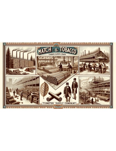 1926 - THE MATCH AND TOBACCO TIMBER SUPPLY COMPANY 10 AZIONI