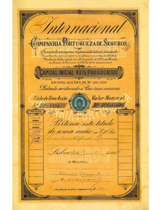 1895 - INTERNACIONAL - COMP. PORTUGUEZA DE SEGUROS