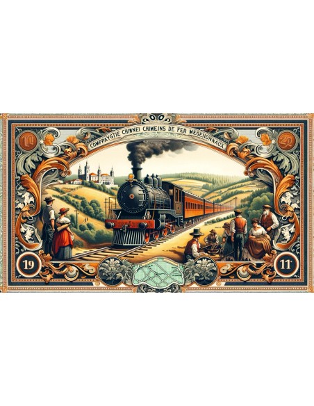 1902 - CHEMINS DE FER MERIDIONAUX (DE PORTUGAL) COMP. DES