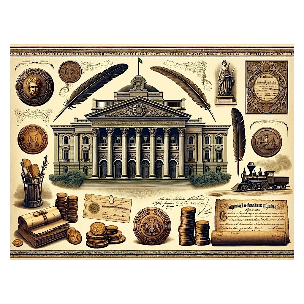 1893 - MINISTERIO DA FAZENDA - FUNDO DE 3 POR...