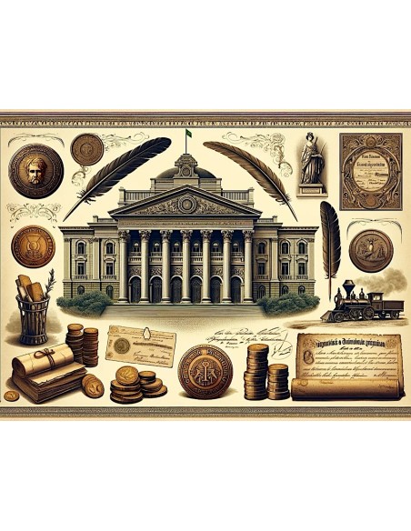 1893 - MINISTERIO DA FAZENDA - FUNDO DE 3 POR CENTO