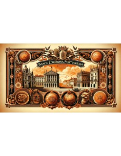 1919 - BANCO ECONOMIA PORTUGUESA (1 AZIONE) 2
