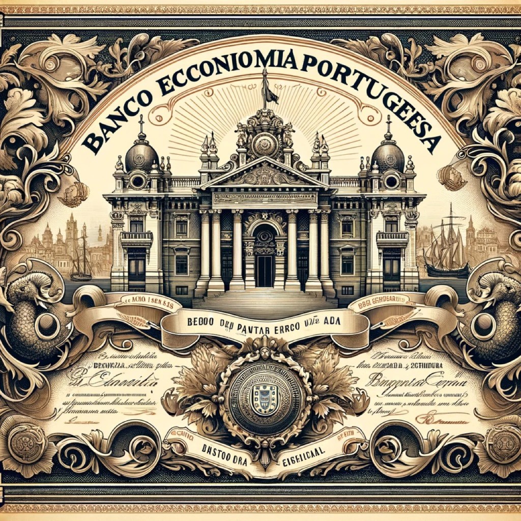 1919 - BANCO ECONOMIA PORTUGUESA (5 AZIONI)